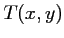 $\displaystyle T(x,y)$