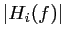 $\displaystyle \vert H_i(f)\vert$