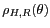 $ \rho_{H,R}(\theta )$