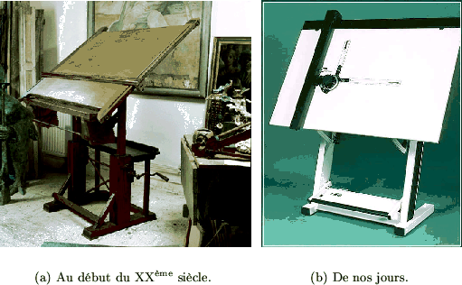 \begin{figure}\setcounter{subfigure}{0}
\subfigure[Au dbut du XX$^{\text{me}}...
...e[De nos jours.]{
\includegraphics[width=.4\textwidth]{table2}}
\end{figure}