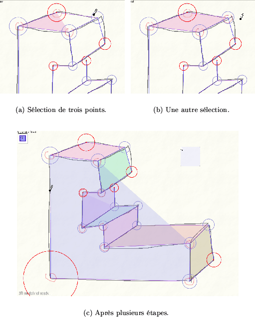 \begin{figure}\begin{center}
\setcounter{subfigure}{0}
\subfigure[Slection de...
...]{
\includegraphics[width=.8\textwidth]{coplanar3}}
\end{center}
\end{figure}